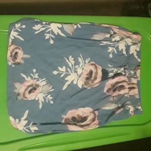Floral skirt